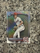 Landon Harmon 1st Bowman Chrome Mojo