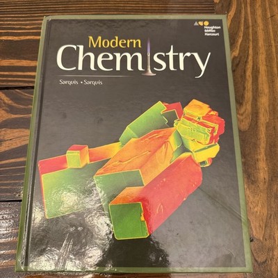 HMH Modern Chemistry: Student Edition 2017 by Houghton Mifflin Harcourt HC  NEW 