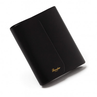 NEU Pineider Lederetui Case Unisex Leather Schwarz Handy Tablett Black NEW