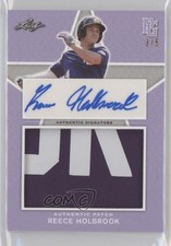 2020 Leaf Perfect Game National Showcase 3/5 Reece Holbrook Patch Auto 1u6