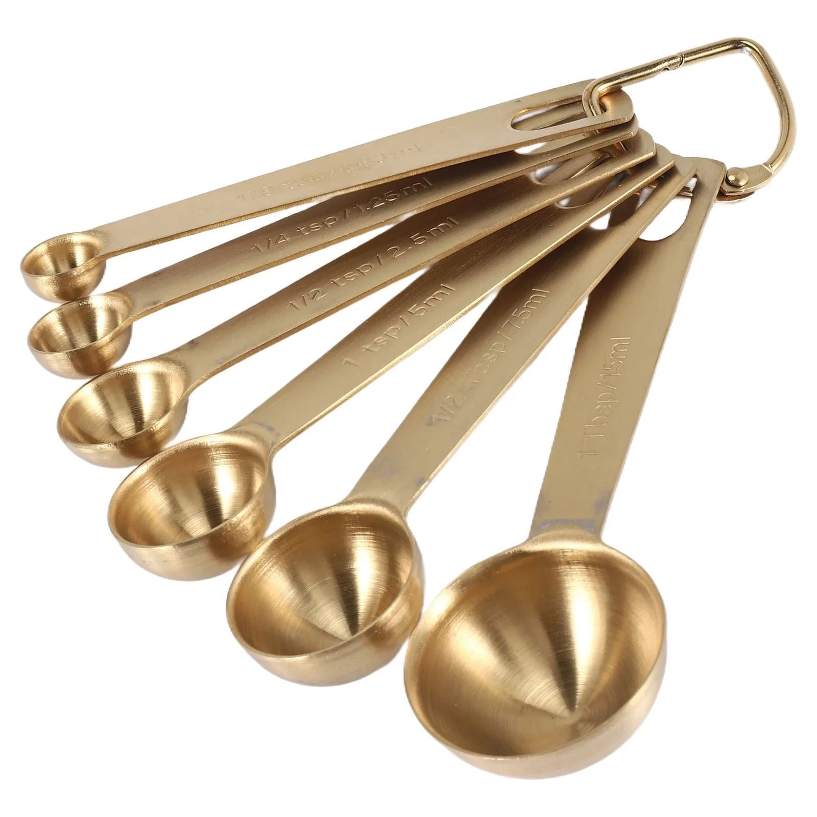 6PcsSet Measuring Spoon Useful Stainless Steel measuring Cup Cozinha