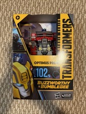 NEW AND SEALED Transformers Buzzworthy Bumblebee Studio Series 102 Optimus Prime