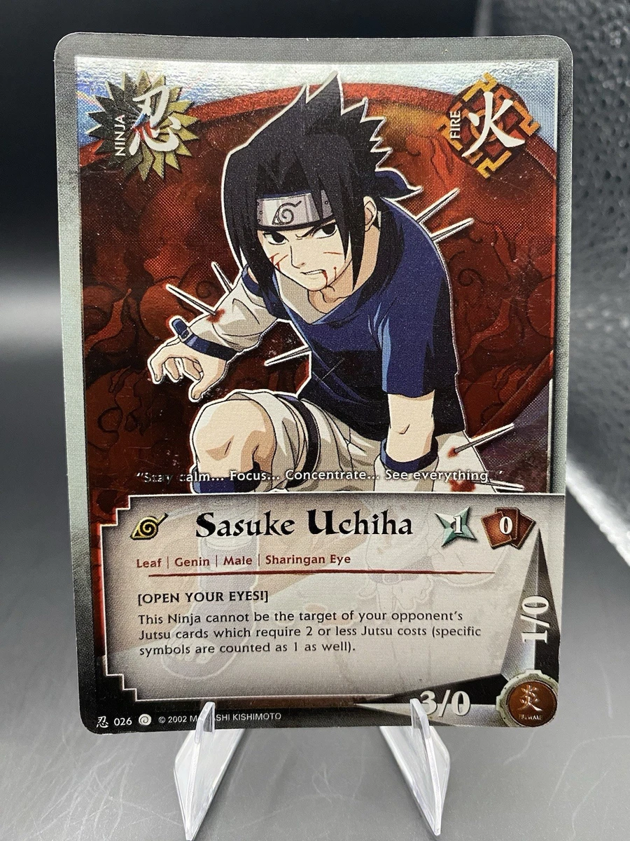 Naruto Sasuke In Individual Collectible Card Game Cards for sale