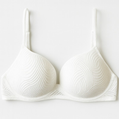 Triumph Delightful Spotlight P Damen BH Bra ohne Bügel Gr. 85B Silk White