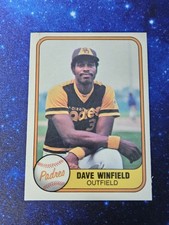 1981 Fleer #484 Dave Winfield MLB
