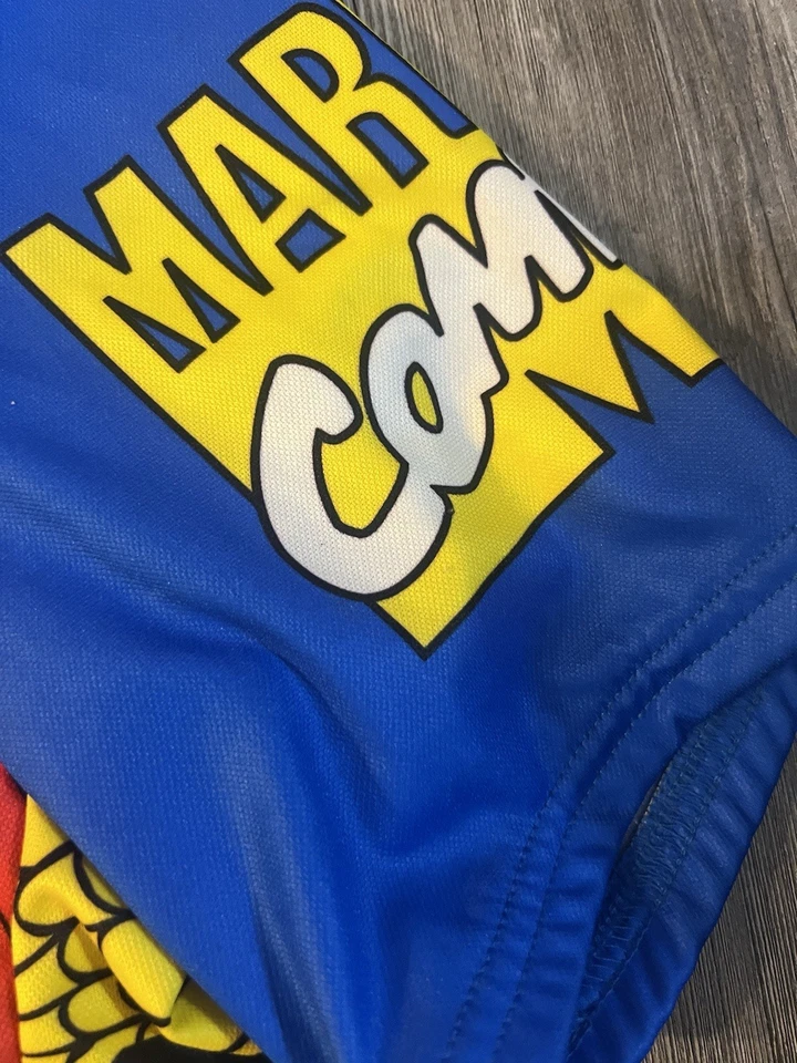 Camiseta masculina de ciclismo Pearl Izumi Marvel Superheroes Spider Man 3/4 zíper tamanho pequeno - Imagem 4 de 4