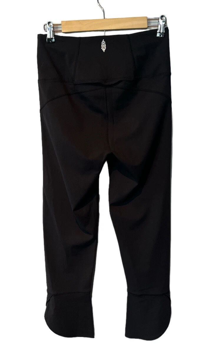 free-people-movement split hem 3/4 leggings