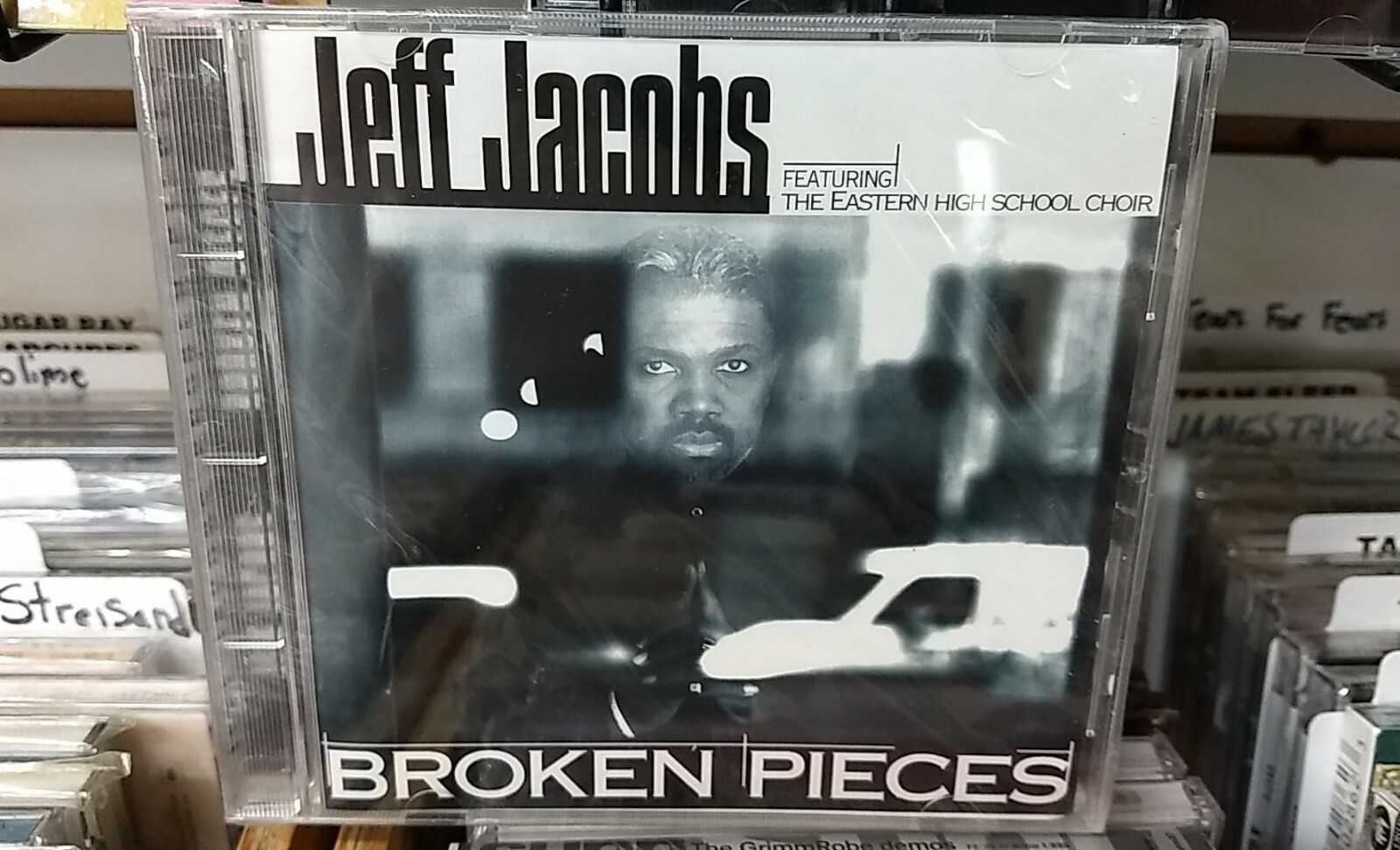 ДЖЕФФ ДЖЕЙКОБС - BROKEN PIECES с ХОРОМ ВОСТОЧНОЙ СРЕДНЕЙ ШКОЛЫ - РЕДКИЙ CD/ВЫШЕЛ ИЗ ПЕЧАТИ 