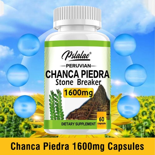Chanca Piedra 1600mg Kidney Support Supplement Clears Kidney Stones Gallstones - Imagen 5 de 7