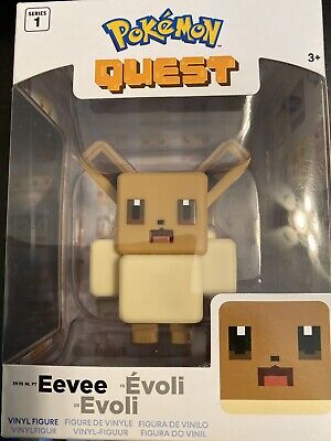 Pokemon Quest Eevee Evoli Vinyl Figure Series 1