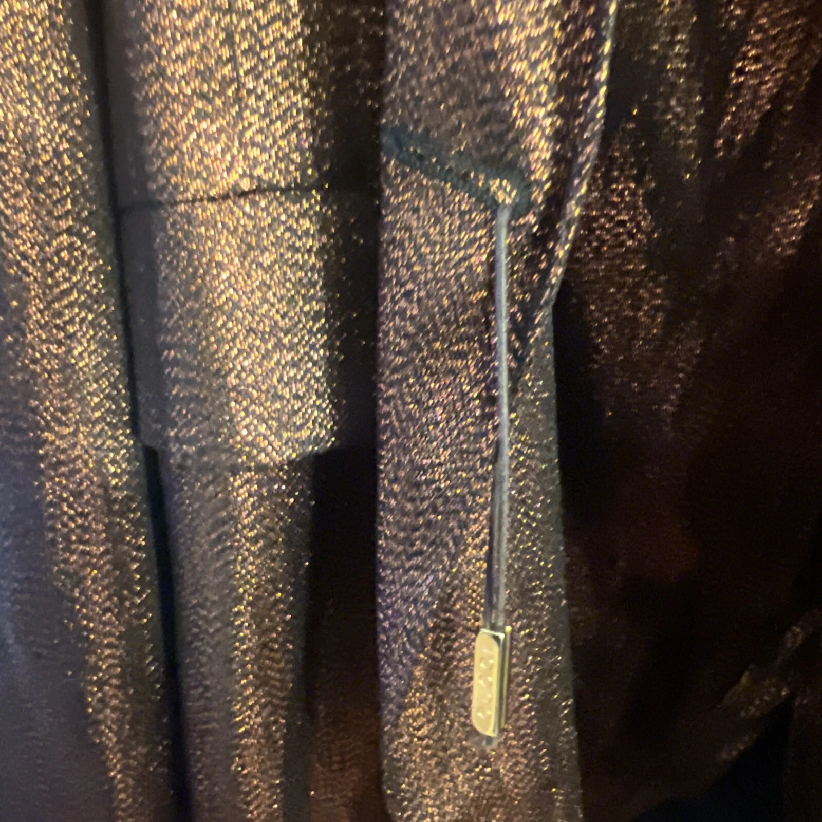 Gucci Tom Ford Runway Tuta Iridescente Rush Liquid Lame Giacca e Pantaloni