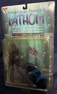 MICHAEL TURNER'S FATHOM TRANSLUCENT COLUCCYBO ASPEN MATTHEWS ACTION FIGURE (NEW)
