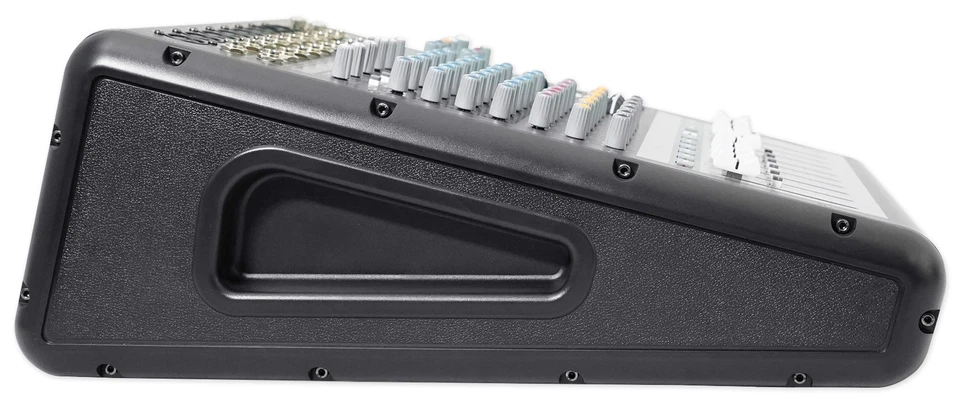 Rockville RPM870 8 Channel 6000w Powered Mixer, USB, Effects+3) Mics+Case+Cables - Image 4 of 4