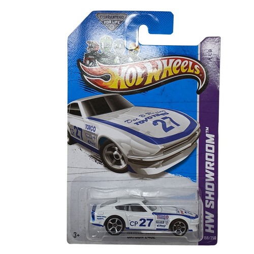 Doc B Racing Hot Wheels HW Showroom 2013 Datsun 240Z CP27 White & Blue Doc B Racing ...