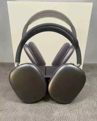 Max Gray Wireless Over-Ear Bluetooth Headset
