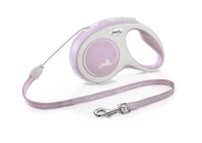 Flexi Neuf Confort Cordon Rose pour Chiens Différent Tailles - Photo 1/2