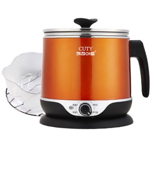 Electric Multi Cooking Pot Ramen Noodle Hot Water Kettle Cooker 1.8L