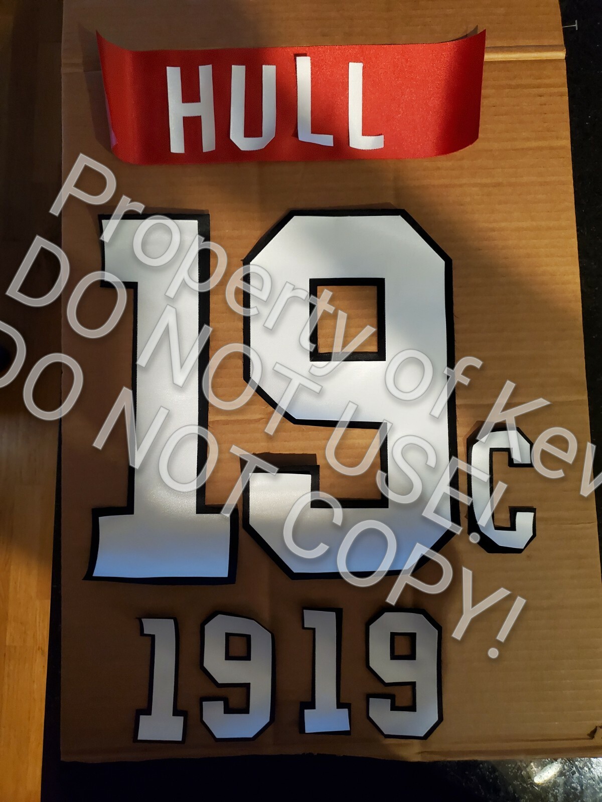 NHL Chicago Blackhawks Lettering Custom ANY YR Name Number UNSEWN kit for Jersey eBay