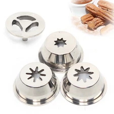 Churro Maker Nozzle Adapter Mold Stainless Steel Hollow Spanish Churrera Machine