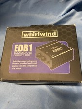 Whirlwind EDB1 Passive Direct Box NEW IN BOX