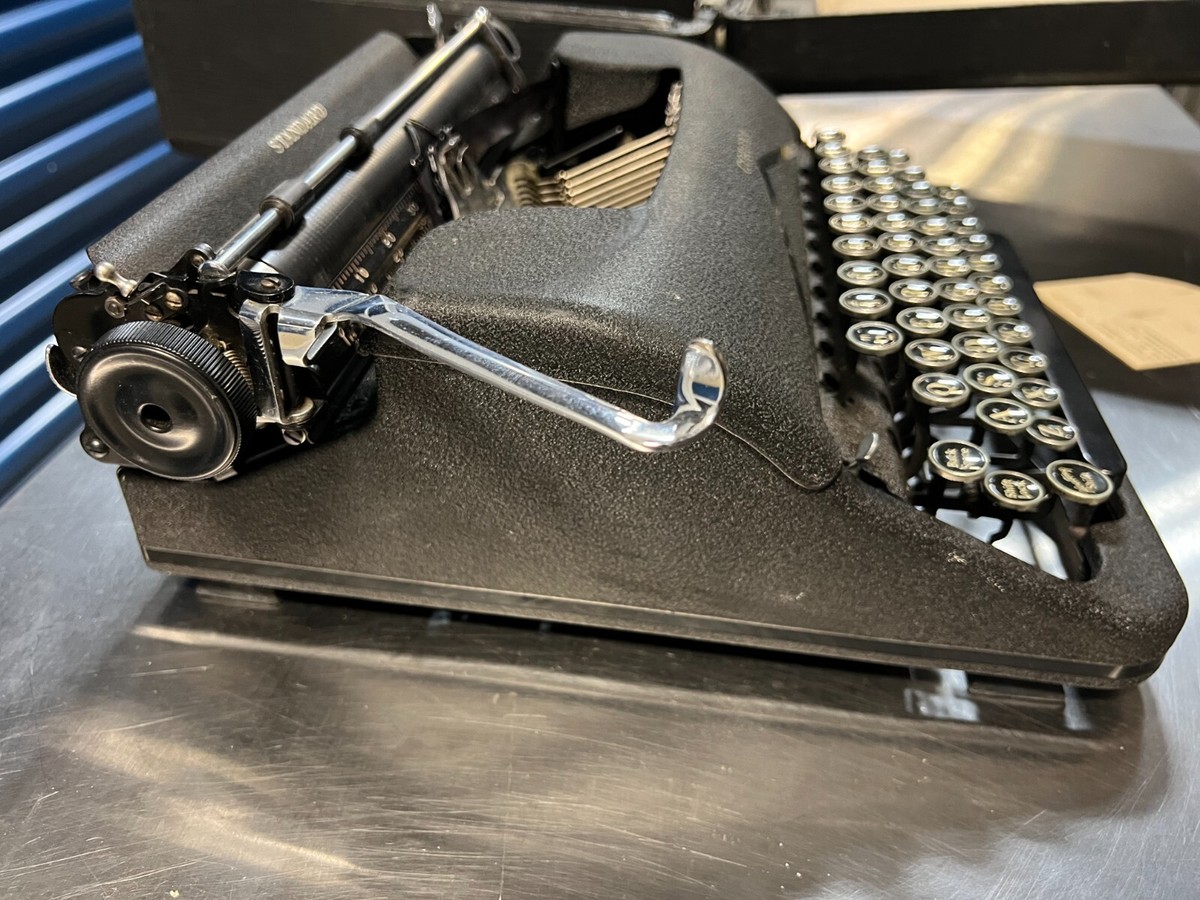 実働品　CORONA STANDARD コロナタイプライター　AZERT配列 Vintage Corona Standard Typewriter Floating Shift with Case