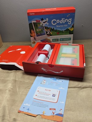 Osmo Coding Starter Kit for iPad; 3 Learning Games Stem Toy (K)