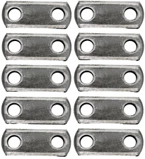 10 - Shackle Link Strap 2" on Center Trailer Leaf Spring Axle fits Dexter ALKO