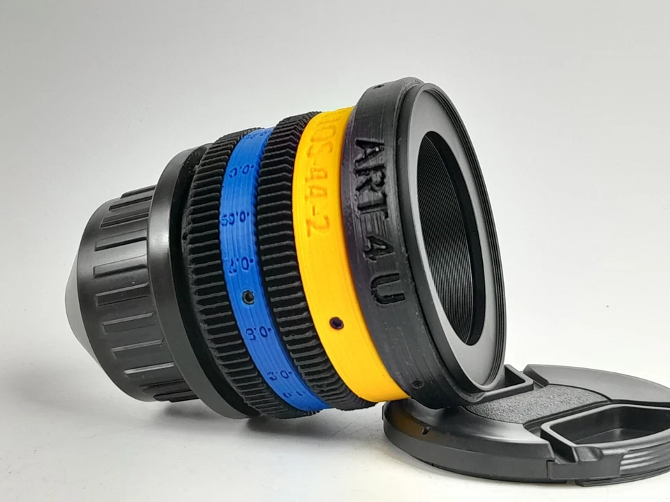 Helios 44 58mm F/2 BELOMO MMZ EARLY REHOUSE CINE LENS ARRI PL mount Super Bokeh - Image 3 of 4