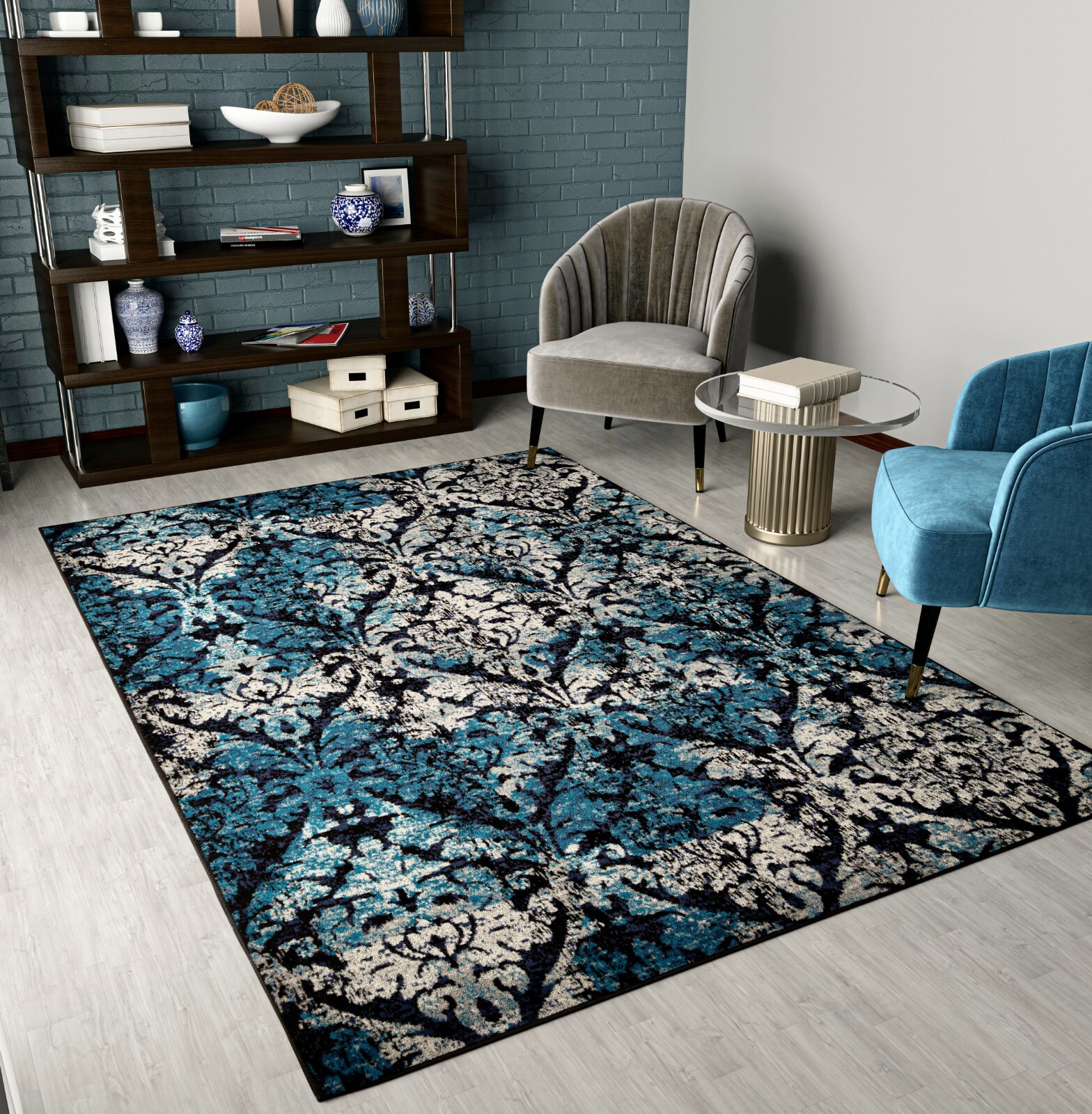 New Contemporary Rugs For Living Room 8x10 Black Floor Carpet Dining