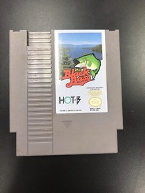 Nintendo The Black Bass Entertainment System 1989 Hot-B NES - UNTESTED - AS IS