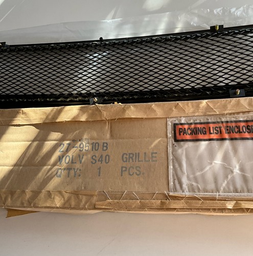 MESH Sport Grill Grille BLACK SATIN for VOLVO S40 97-03 - Picture 5 of 6