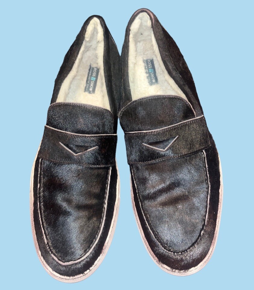 Ross and Snow Matteo Penny Loafer Calf Hair Size 13 | eBay display picture 1