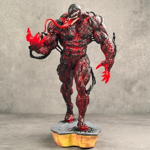 Estatua de pie Super Veneno roja hecha a mano Marvel Spider-Man para edades de 8-11 - Imagen 2 de 6