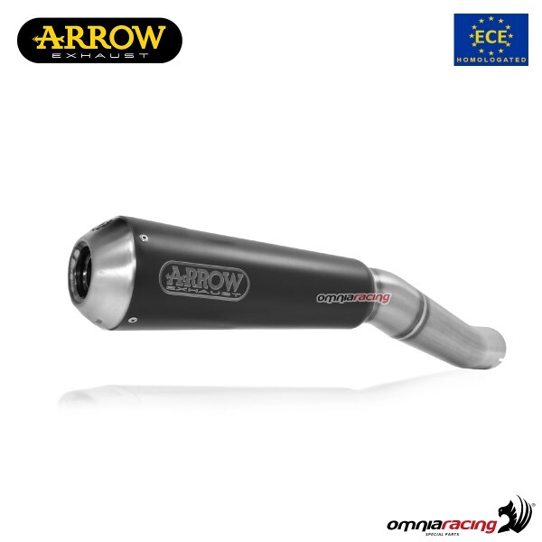 Arrow exhaust Pro Race steel dark approved for Brixton BX125X 2019-2020