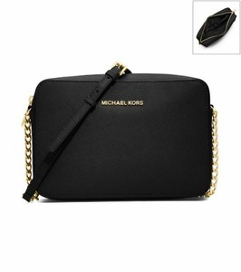 michael kors jet set travel crossbody black