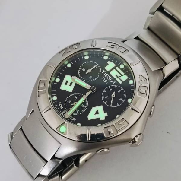Tissot 1853 Chronograph Quartz Sapphire Diver S462/562 Vintage