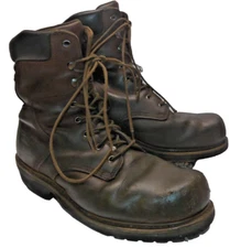 Men's Chippewa 8" Logger steel toe EH lace up work boot sz 12 XW