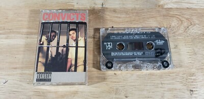 Convicts-self titled 1991 Rap A Lot Records Cassette - Rap Hip Hop - Tested