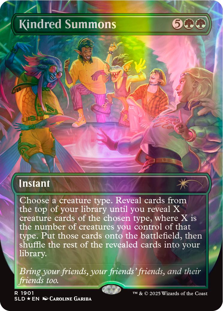 Secret Lair x Everyone's Invited Commander Deck Double Rainbow