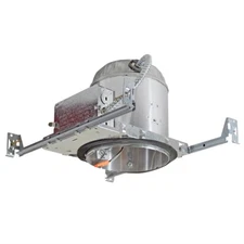 6" Inch New Construction Recessed Can Light Housing - IC Air Tight LED (12 Pack)