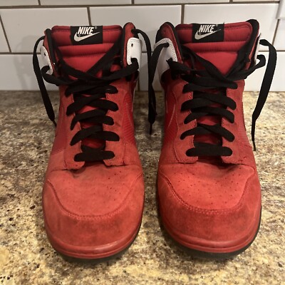Nike Dunk High NBA Pack Chicago Bulls Varsity Red/Black 317982-661 Size 14