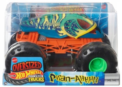 PIRAN-AHHHH 1:24 Monster Trucks Diecast Auto Cars Hot Wheels Vehicle Oryginal