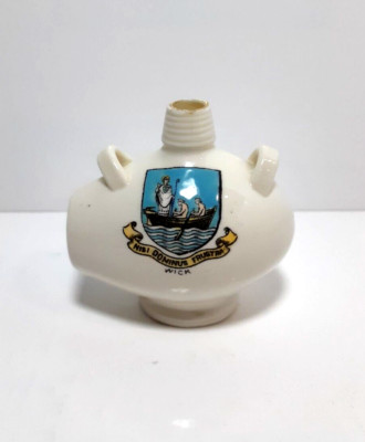 Goss China - Dochtmodell aus Flämish Bottle Crested China