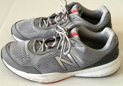 New Balance 517 Abzorb Running Shoes Gray White Sneakers MX517LS2 Men Sz 13 4E