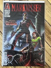 MARKIPLIER #3 ARMY OF DARKNESS ASH EVIL DEAD COVER Signed By Benny Powell W/ COA