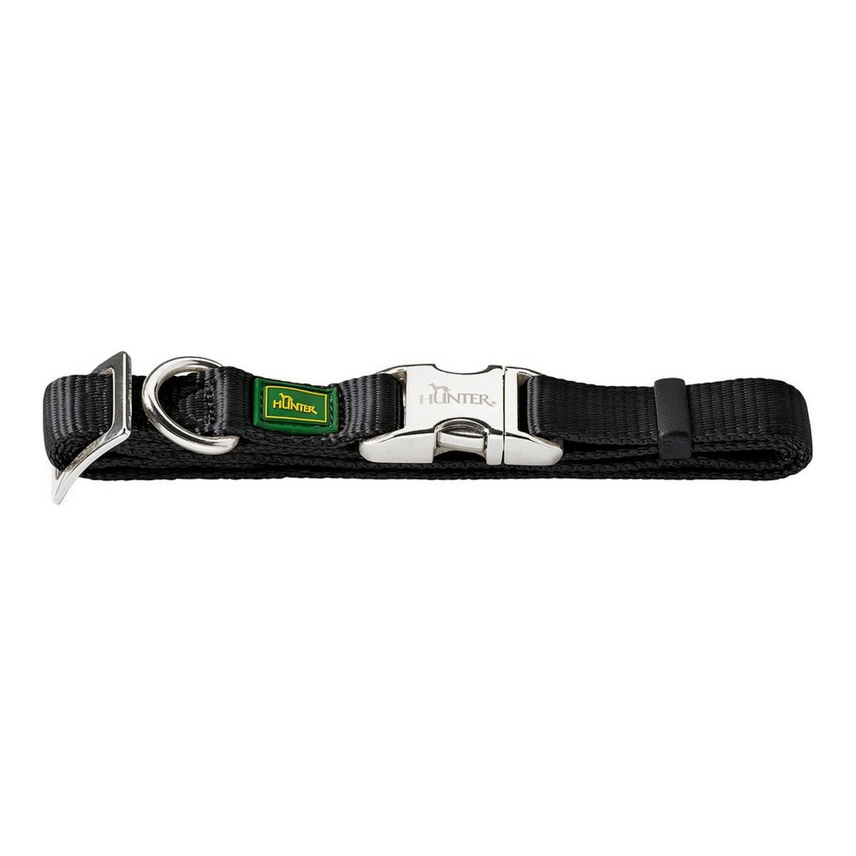Collare per Cani Hunter Alu-Strong Nero Taglia S [30-45 cm]