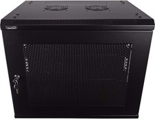 9U Deluxe IT Wallmount Cabinet Enclosure 19-I...