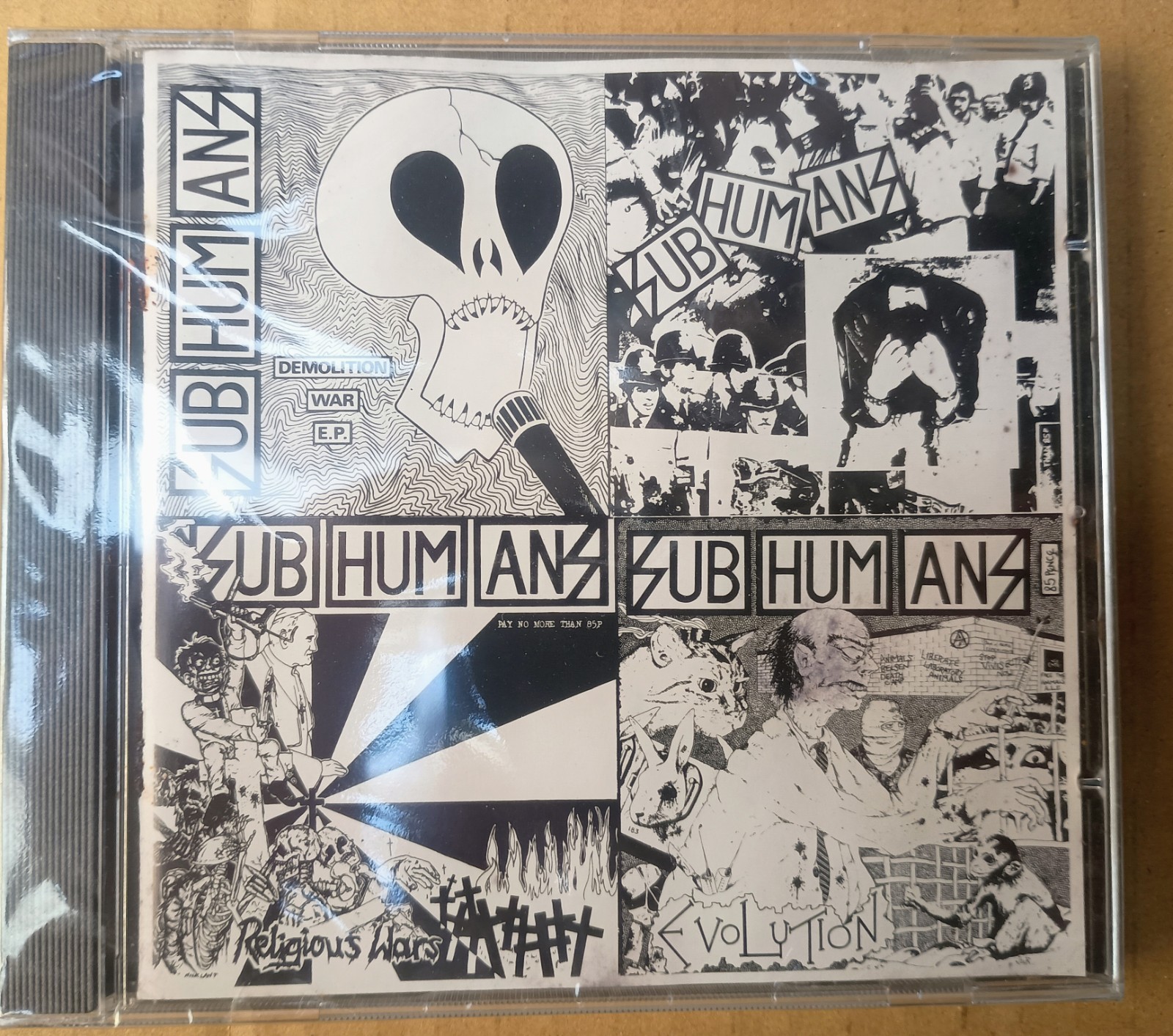 Subhumans - Ep Lp - Subhumans  New Sealed Punk CD