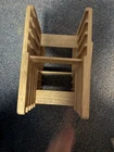 Vintage Nintendo NES Rotating Game Holder Display Storage Beechwood Shelf Mario