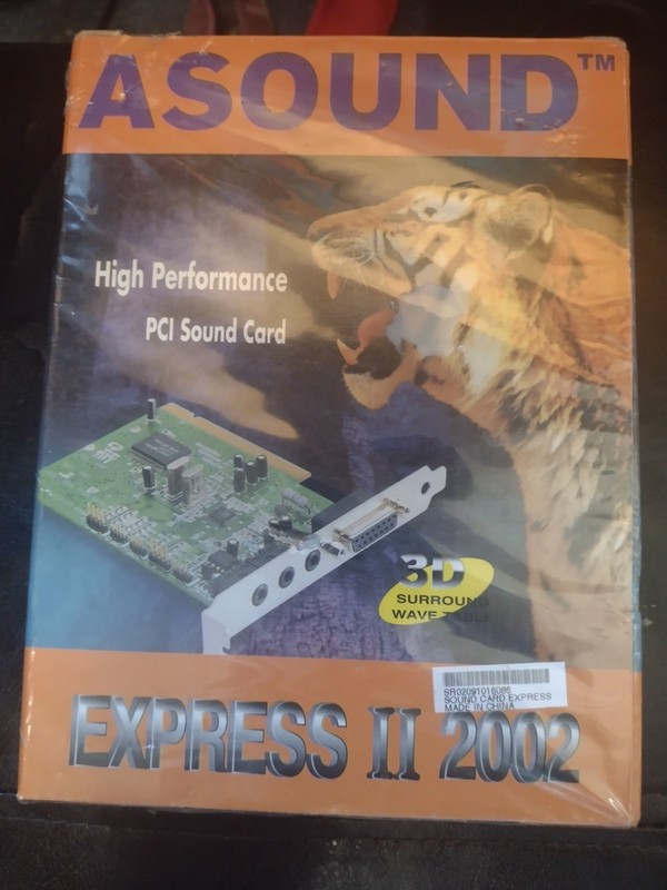 Asound Express II 4281 CS4281-CM EP PCI Sound Card